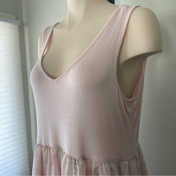 Torrid x Disney Her Universe Maleficent 2 Aurora Pink Knit To Woven Dress 1X - Picture 6 of 10